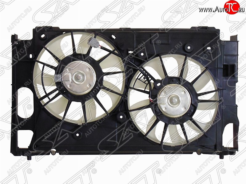 7 449 р. Диффузор радиатора в сборе SAT  Lexus CT200h  A10 (2011-2013), Toyota Prius ( XW30,  Alfa лифтбек) (2009-2015)  с доставкой в г. Кемерово