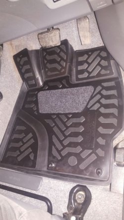 Коврики в салон Aileron 3D (правый руль) Toyota Prius ( XW30,  Alfa лифтбек) (2009-2015) дорестайлинг, рестайлинг