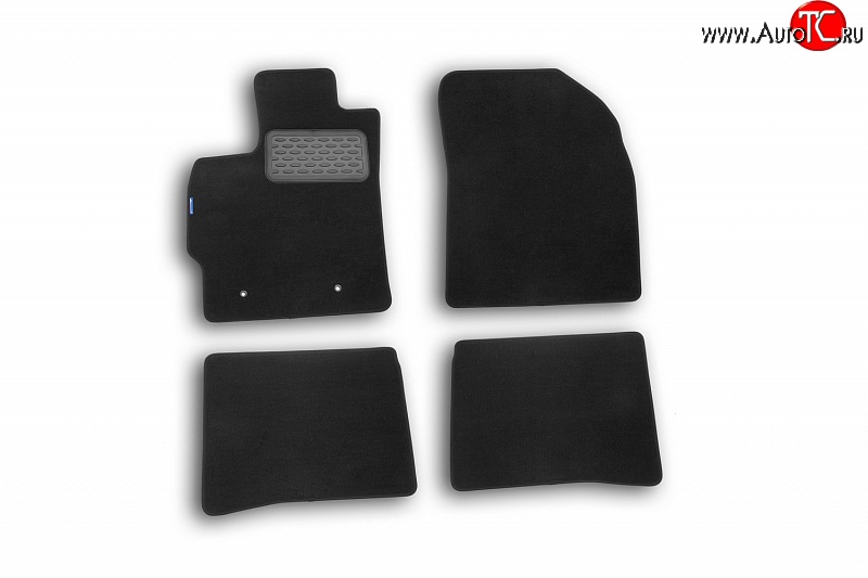3 999 р. Коврики в салон Element (текстиль) Toyota Prius XW30 дорестайлинг (2009-2011) (черные)  с доставкой в г. Кемерово