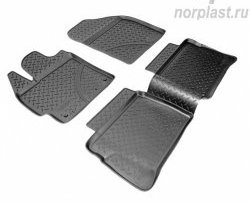 Комплект ковриков в салон Norplast Toyota Prius ( XW30,  Alfa лифтбек) (2009-2015) дорестайлинг, рестайлинг