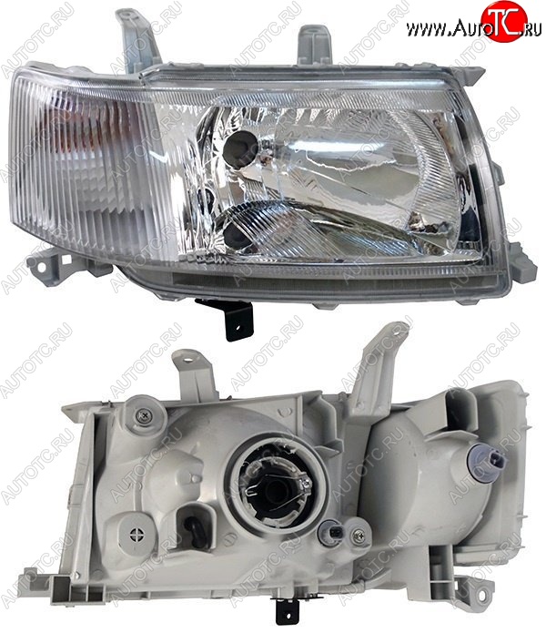 3 599 р. Правая фара SAT Toyota Probox (2002-2014)  с доставкой в г. Кемерово