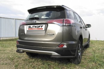 Уголки d57 Toyota RAV4  XA40 (2015-2019) 5 дв. рестайлинг
