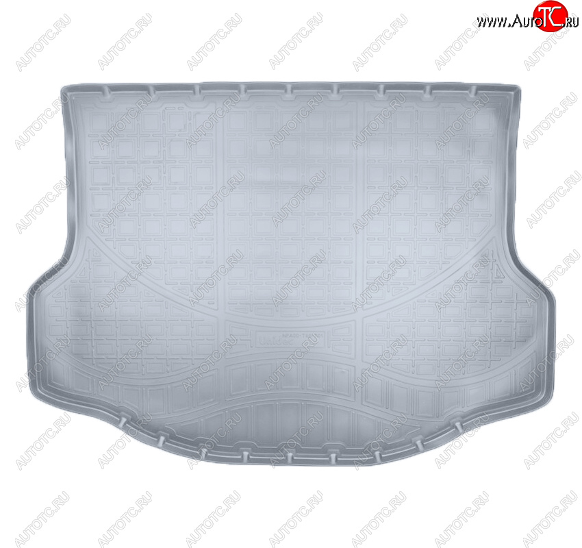 2 599 р. Коврик багажника Norplast Unidec (с докаткой)  Toyota RAV4  XA40 (2012-2019) 5 дв. дорестайлинг, 5 дв. рестайлинг (Цвет: серый)  с доставкой в г. Кемерово