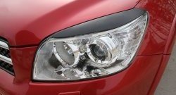 599 р. Реснички RA на фары Toyota RAV4 XA305 5 дв. дорестайлинг (2005-2009) (Неокрашенные)  с доставкой в г. Кемерово. Увеличить фотографию 2