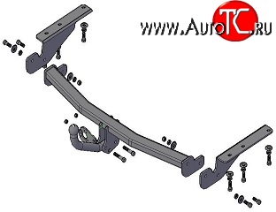 3 499 р. Фаркоп Russtal Toyota RAV4 XA305 5 дв. дорестайлинг (2005-2009)  с доставкой в г. Кемерово