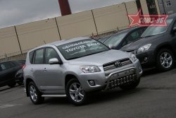 Защита переднего бампера Souz-96 (d60) Toyota RAV4 XA30 5 дв. 1-ый рестайлинг (2008-2010)