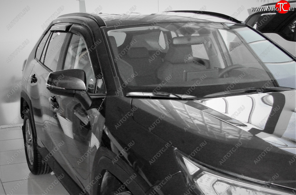 3 199 р. Дефлектора окон SIM Toyota RAV4 XA50 5 дв. дорестайлинг (2018-2025)  с доставкой в г. Кемерово