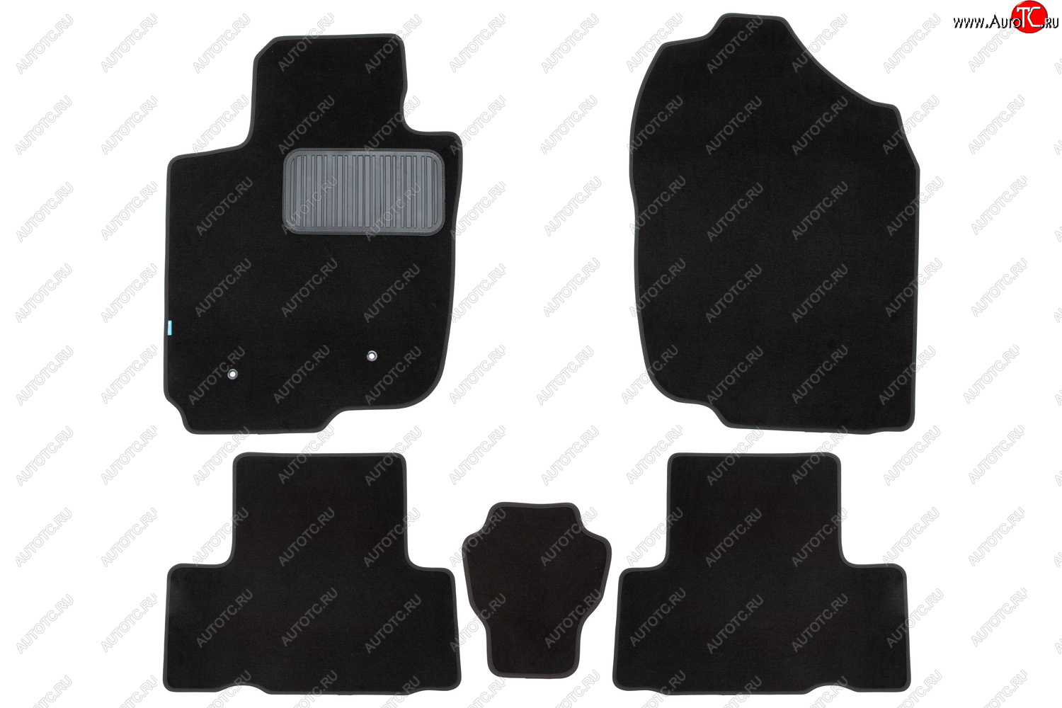 9 549 р. Текстильные коврики салона Klever Premium АКПП Toyota RAV4 XA30 5 дв. 1-ый рестайлинг (2008-2010) (Черные)  с доставкой в г. Кемерово
