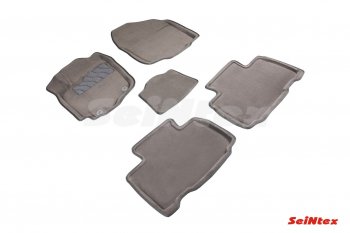7 649 р. Комплект ворсовых ковриков в салон Seintex (3D)  Toyota RAV4  XA40 (2012-2019) 5 дв. дорестайлинг, 5 дв. рестайлинг (Черный)  с доставкой в г. Кемерово. Увеличить фотографию 3