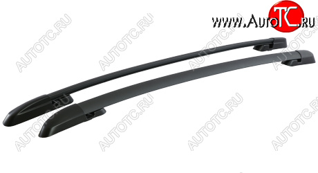 9 649 р. Рейлинги АПС  Toyota RAV4  XA40 (2012-2019) 5 дв. дорестайлинг, 5 дв. рестайлинг (Черные, без поперечин)  с доставкой в г. Кемерово