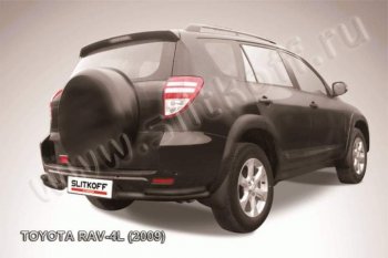 Уголки d57+d42 двойные Toyota RAV4  XA30 (2009-2010) 5 дв. удлиненный 1-ый рестайлинг