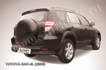 Уголки d76+d42 двойные Toyota RAV4  XA30 (2009-2010) 5 дв. удлиненный 1-ый рестайлинг