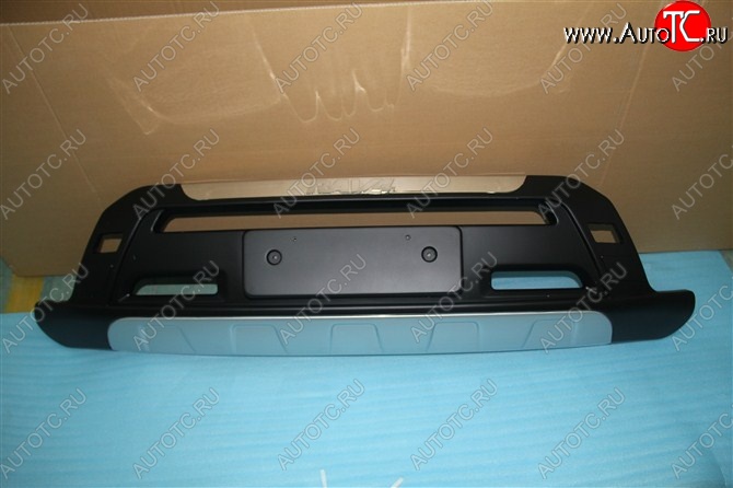 5 449 р. Накладка на передний бампер SuvStyle v3 Toyota RAV4 XA305 5 дв. дорестайлинг (2005-2009) (Неокрашенная)  с доставкой в г. Кемерово