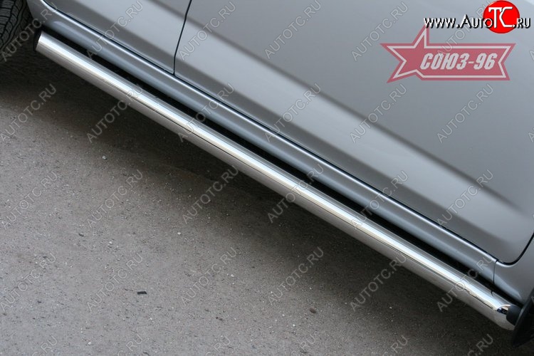11 339 р. Защита порогов Souz-96 (d60) Toyota RAV4 XA30 5 дв. 2-ой рестайлинг (2010-2013)  с доставкой в г. Кемерово