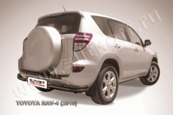 Уголки d57+d42 двойные Toyota RAV4  XA30 (2010-2013) 5 дв. 2-ой рестайлинг, 5 дв. удлиненный 2-ой рестайлинг