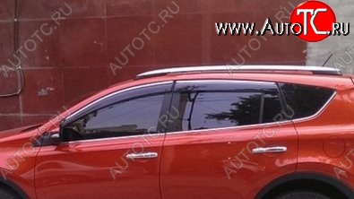 3 449 р. Комплект дефлекторов окон СТ Toyota RAV4 XA40 5 дв. дорестайлинг (2012-2015)  с доставкой в г. Кемерово