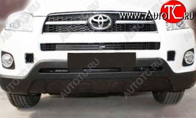 14 399 р. Накладка на передний бампер CT v1 Toyota RAV4 XA40 5 дв. дорестайлинг (2012-2015) (Неокрашенная)  с доставкой в г. Кемерово