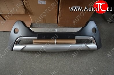 14 399 р. Накладка на передний бампер CT v3 Toyota RAV4 XA40 5 дв. дорестайлинг (2012-2015) (Неокрашенная)  с доставкой в г. Кемерово