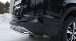 14 449 р. Одинарная защита заднего бампера из трубы с округлым сгибом диаметром 63 мм (рестайлинг) SLITKOFF  Toyota RAV4  XA40 (2012-2015) 5 дв. дорестайлинг  с доставкой в г. Кемерово. Увеличить фотографию 3