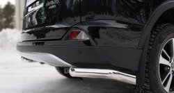 14 999 р. Защита заднего бампера (Ø63 мм уголки, нержавейка) SLITKOFF  Toyota RAV4  XA40 (2015-2019) 5 дв. рестайлинг  с доставкой в г. Кемерово. Увеличить фотографию 3