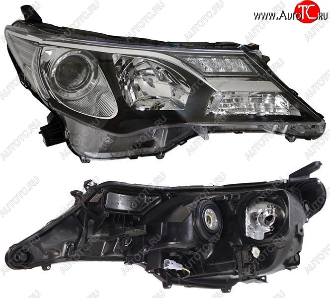 8 999 р. Правая фара SAT (под ксенон) Toyota RAV4 XA40 5 дв. дорестайлинг (2012-2015)  с доставкой в г. Кемерово