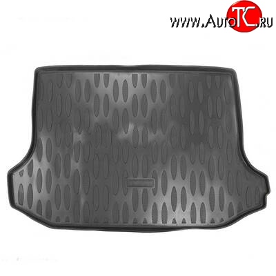 1 499 р. Коврик в багажник (с 2-мя карманами) Aileron (полиуретан)  Toyota RAV4  XA40 (2012-2015) 5 дв. дорестайлинг  с доставкой в г. Кемерово
