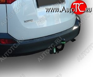 9 299 р. Фаркоп Лидер Плюс.  Toyota RAV4  XA40 (2012-2015) 5 дв. дорестайлинг (Без электропакета)  с доставкой в г. Кемерово