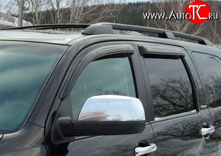 1 549 р. Комплект дефлекторов окон SkyLine Toyota Sequoia XK60 дорестайлинг (2007-2017)  с доставкой в г. Кемерово