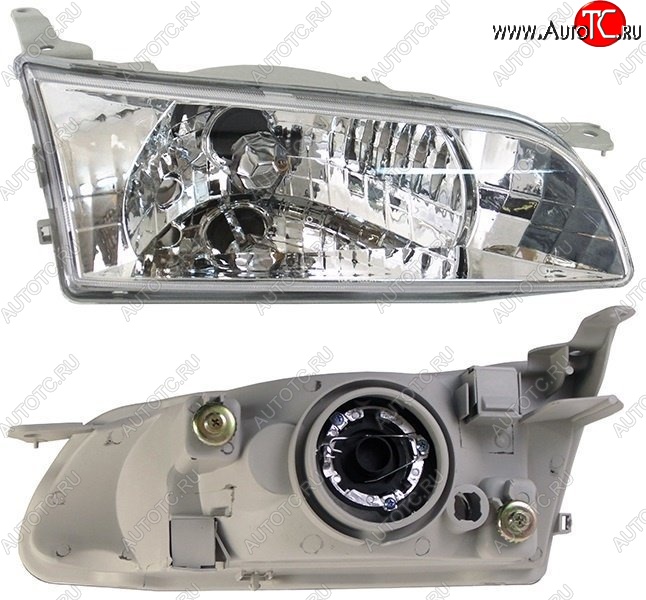 3 699 р. Правая фара SAT Toyota Sprinter Carib (1997-2001)  с доставкой в г. Кемерово