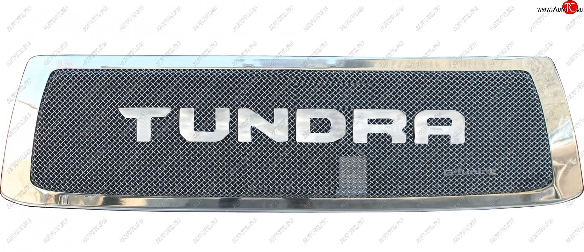 16 429 р. Вставка в решетку радиатора CrTuning Toyota Tundra XK50 дорестайлинг (2007-2009) (С надписью TUNDRA)  с доставкой в г. Кемерово