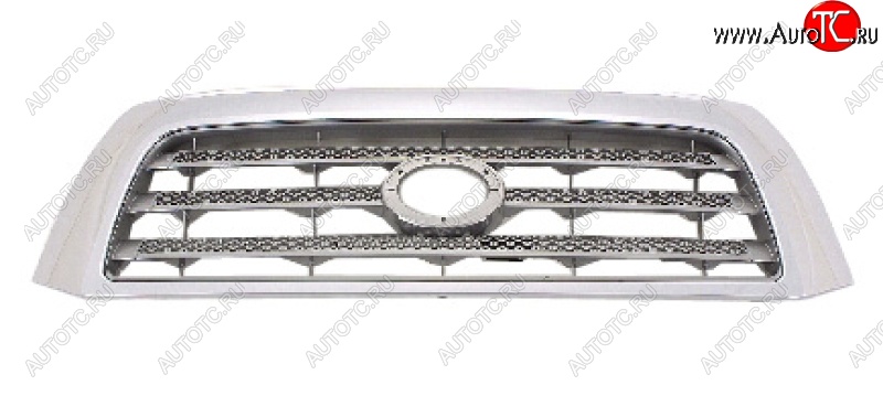 13 749 р. Решётка радиатора SAT  Toyota Tundra  XK50 (2007-2009) дорестайлинг (Хром)  с доставкой в г. Кемерово