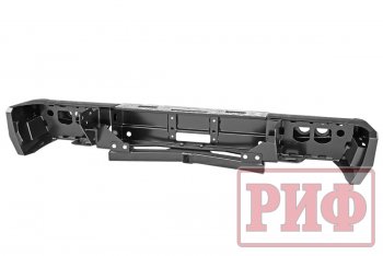 76 749 р. Бампер задний силовой РИФ  Toyota Tundra  XK50 (2007-2013) дорестайлинг, 1-ый рестайлинг (С площадкой под лебедку, квадратом под фаркоп и фонарями)  с доставкой в г. Кемерово. Увеличить фотографию 3