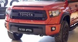 989 р. Реснички на фары RA Toyota Tundra XK50 2-ой рестайлинг (2013-2025) (Неокрашенные)  с доставкой в г. Кемерово. Увеличить фотографию 5
