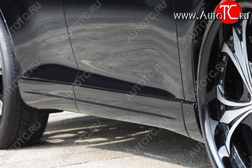16 649 р. Пороги накладки ZEUS Mz SPEED Toyota Venza GV10 дорестайлинг (2008-2012) (Неокрашенные)  с доставкой в г. Кемерово