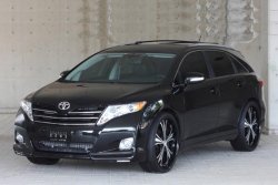 15 349 р. Решетка радиатора ZEUS Mz SPEED Toyota Venza GV10 дорестайлинг (2008-2012) (Неокрашенная)  с доставкой в г. Кемерово. Увеличить фотографию 2