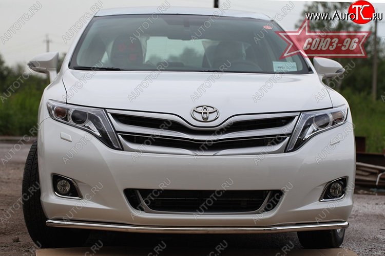 11 699 р. Защита переднего бампера одинарная Souz-96 (d42)  Toyota Venza  GV10 (2008-2012) дорестайлинг  с доставкой в г. Кемерово
