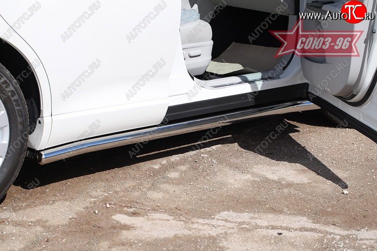 14 417 р. Защита порогов Souz-96 (d60)  Toyota Venza  GV10 (2008-2012) дорестайлинг  с доставкой в г. Кемерово