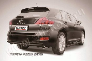 Защита задняя Slitkoff Toyota Venza  GV10 (2012-2016) рестайлинг