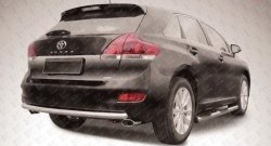 Защита заднего бампера из трубы диаметром 57 мм (рестайлинг) Slitkoff Toyota Venza  GV10 (2012-2016) рестайлинг