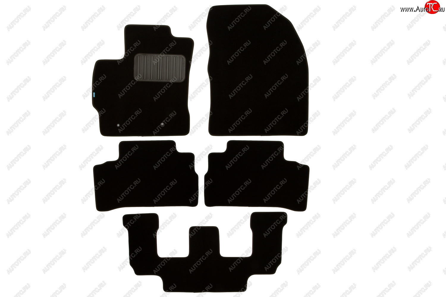 12 299 р. Текстильные коврики салона Klever Premium АКПП  Toyota Verso  R20 (2009-2012) дорестайлинг (Черные)  с доставкой в г. Кемерово