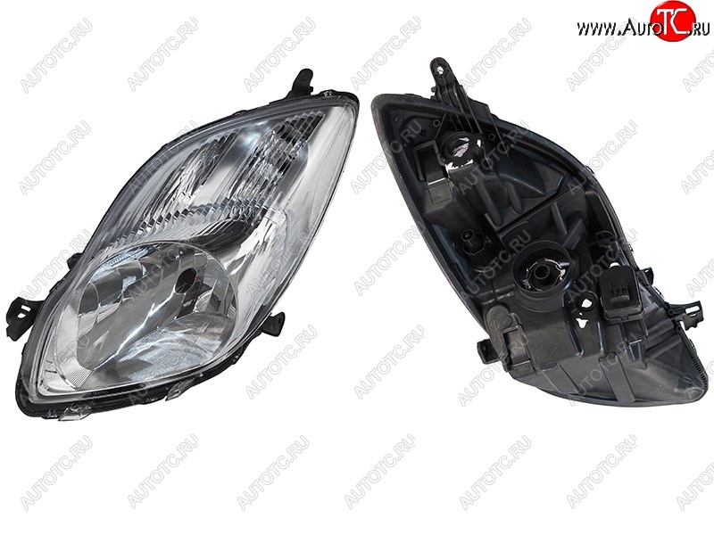 8 249 р. Левая фара SAT (с корректором, евросвет)  Toyota Vitz  XP90 - Yaris  XP90  с доставкой в г. Кемерово