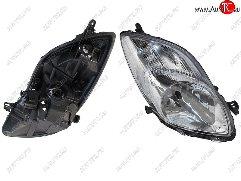 8 999 р. Правая фара (с корректором) SAT (с корректором, евросвет)  Toyota Vitz  XP90 - Yaris  XP90  с доставкой в г. Кемерово