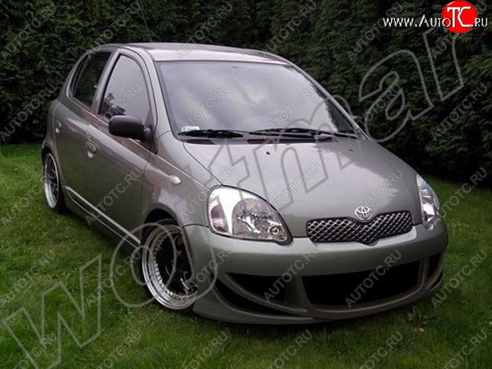 24 999 р. Передний бампер R1 Toyota Yaris XP10 хэтчбэк 5 дв. (1999-2005)  с доставкой в г. Кемерово