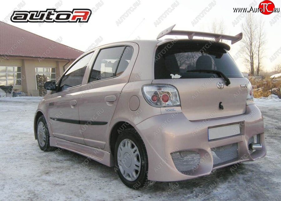 24 999 р. Задний бампер EVO Toyota Yaris XP10 хэтчбэк 5 дв. (1999-2005)  с доставкой в г. Кемерово