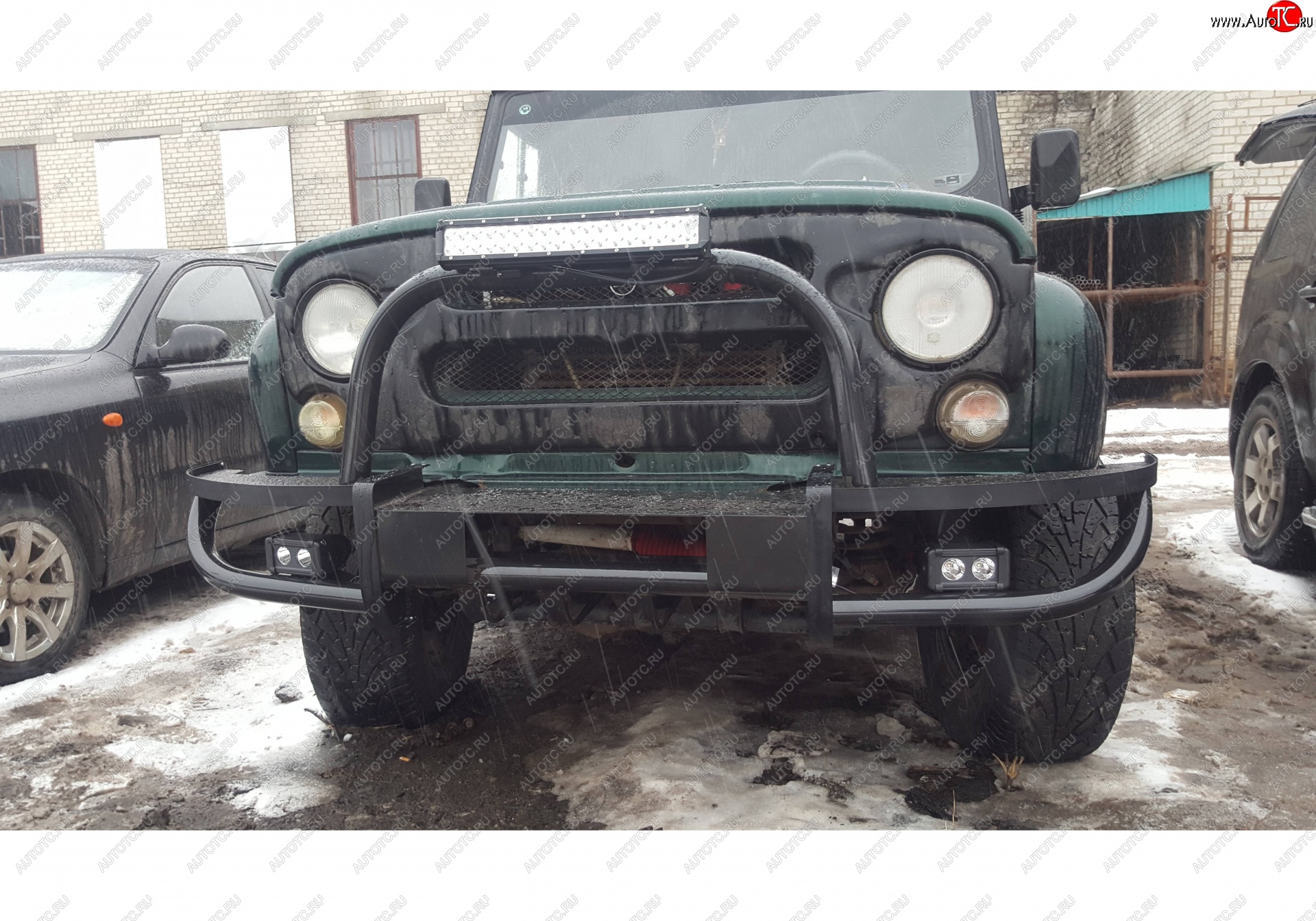 22 699 р. Бампер передний БРАКОНЬЕР-МИНИ Уаз 469 (1972-2011)  с доставкой в г. Кемерово