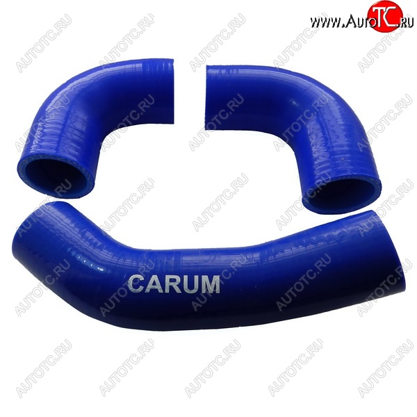 1 189 р. Комплект силиконовых патрубков радиатора CARUM (3 шт, дв. 4021)  Уаз 315195 Хантер (2003-2025)  с доставкой в г. Кемерово