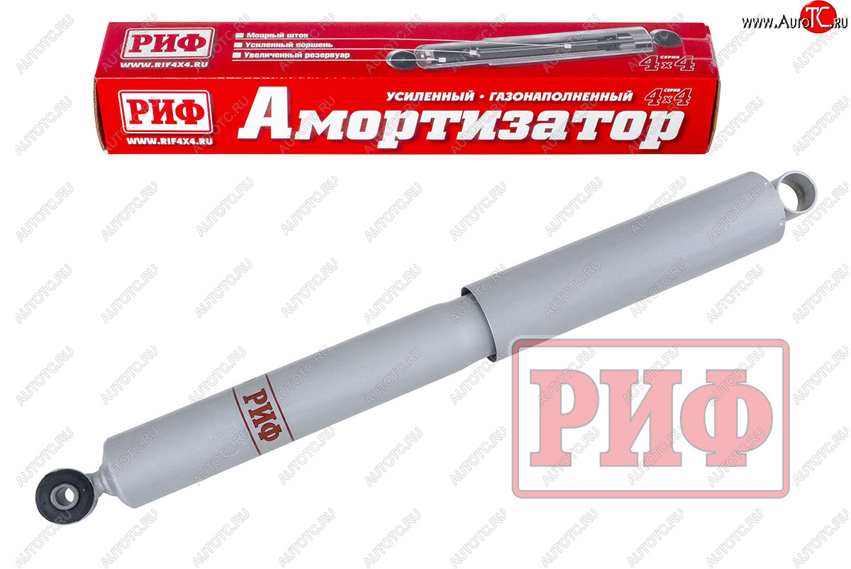 6 559 р. Амортизатор передний (усиленный, лифт +50, LH=RH, газовый) РИФ Уаз Буханка 452 2206 микроавтобус (1965-2025)  с доставкой в г. Кемерово
