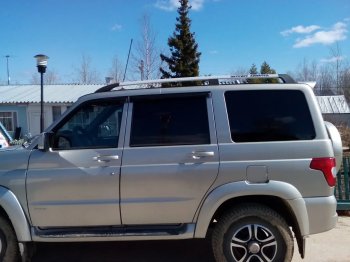 6 899 р. Непродувной Спойлер-козырёк RalexTuning V1  Уаз Патриот ( 3163 5 дв.,  Спорт,  3163 5-дв.) (2005-2025) дорестайлинг, 1-ый рестайлинг, 2-ой рестайлинг (Окрашенный)  с доставкой в г. Кемерово. Увеличить фотографию 18