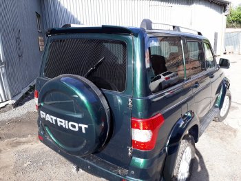 6 899 р. Непродувной Спойлер-козырёк RalexTuning V1  Уаз Патриот ( 3163 5 дв.,  Спорт,  3163 5-дв.) (2005-2025) дорестайлинг, 1-ый рестайлинг, 2-ой рестайлинг (Окрашенный)  с доставкой в г. Кемерово. Увеличить фотографию 19