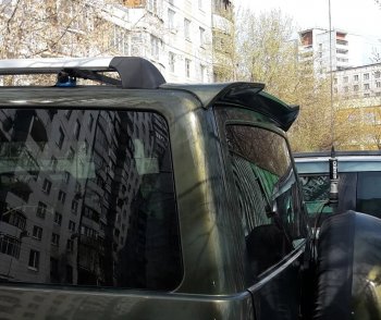 6 899 р. Непродувной Спойлер-козырёк RalexTuning V1  Уаз Патриот ( 3163 5 дв.,  Спорт,  3163 5-дв.) (2005-2025) дорестайлинг, 1-ый рестайлинг, 2-ой рестайлинг (Окрашенный)  с доставкой в г. Кемерово. Увеличить фотографию 14